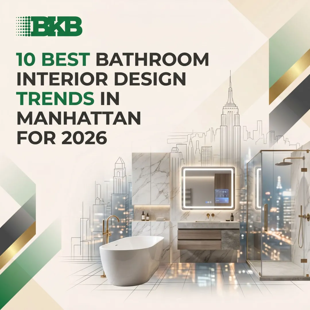 10 Best Bathroom Interior Design Trends in Manhattan for 2026