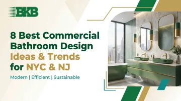 8 Best Commercial Bathroom Design Ideas &amp; Trends for NYC &amp; NJ