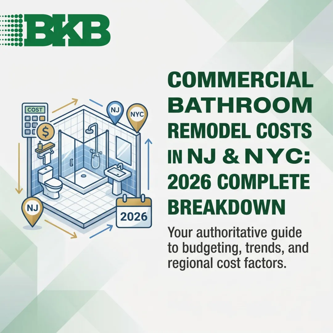 Commercial Bathroom Remodel Costs in NJ & NYC: 2026 Complete Breakdown