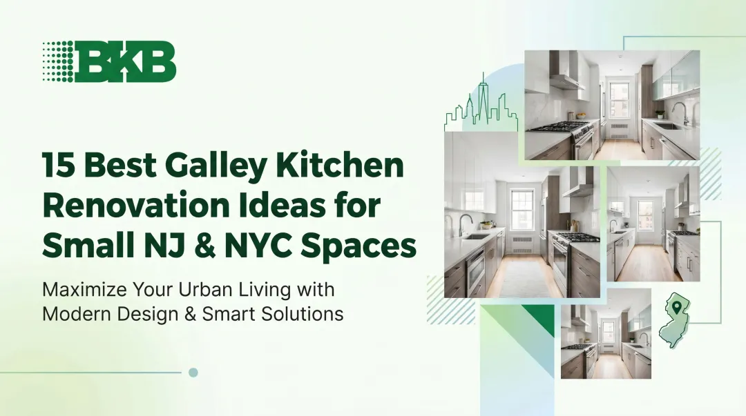 15 Best Galley Kitchen Renovation Ideas for Small NJ & NYC Spaces