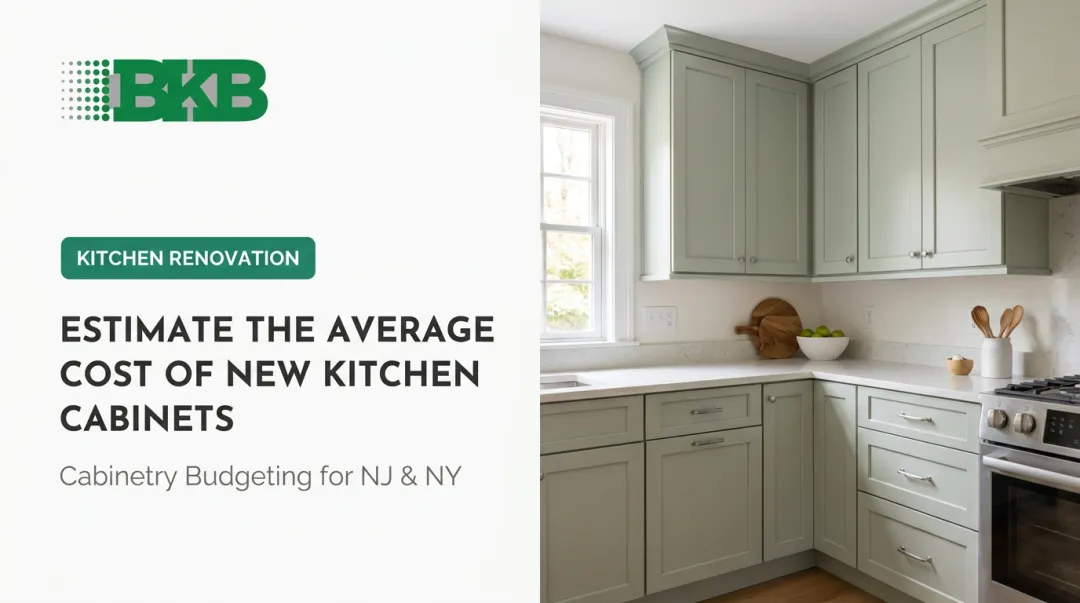 Estimate the Average Cost of New Kitchen Cabinets