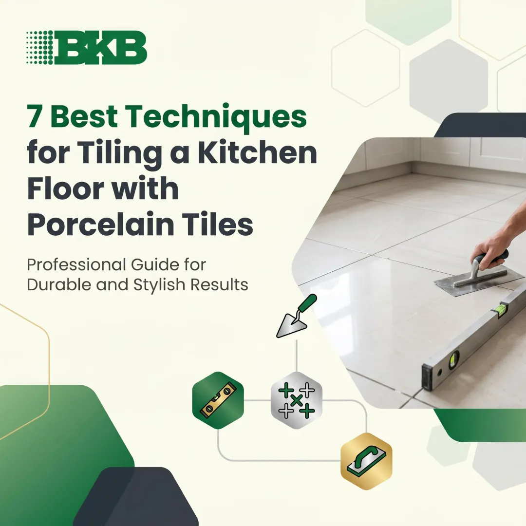 7 Best Techniques for Tiling a Kitchen Floor with Porcelain Tiles