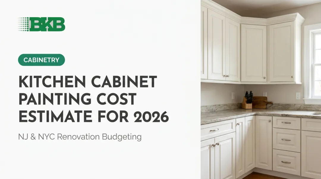 Kitchen Cabinet Painting Cost Estimate for 2026