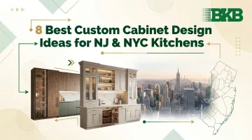 8 Best Custom Cabinet Design Ideas for NJ &amp; NYC Kitchens