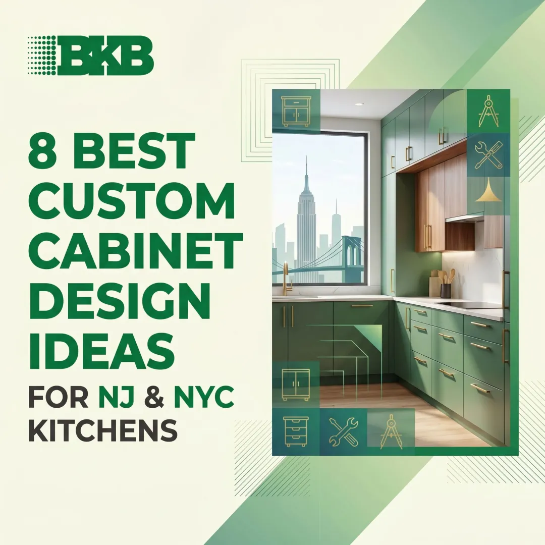8 Best Custom Cabinet Design Ideas for NJ & NYC Kitchens