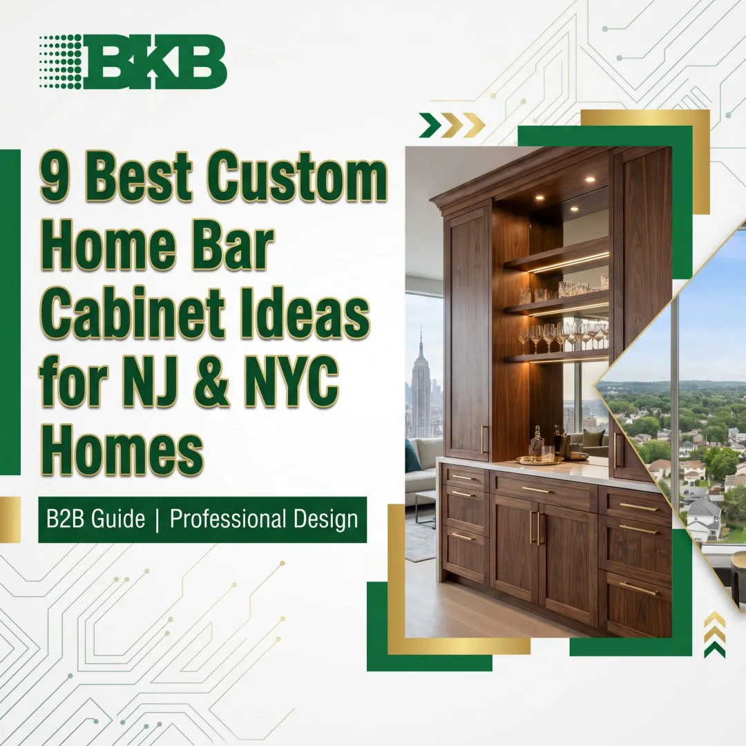 9 Best Custom Home Bar Cabinet Ideas for NJ & NYC Homes
