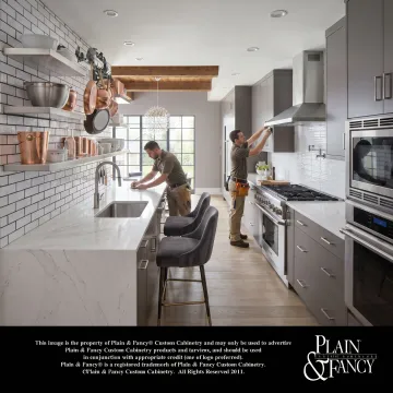 Modern kitchen renovation with custom cabinets