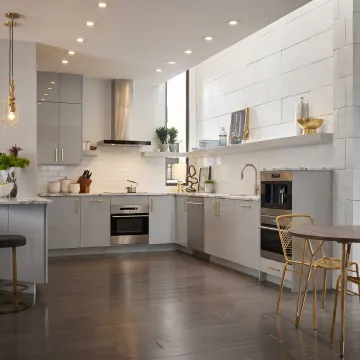 Modern kitchen and bathroom remodeling project