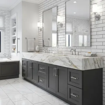 Modern kitchen and bathroom renovation project