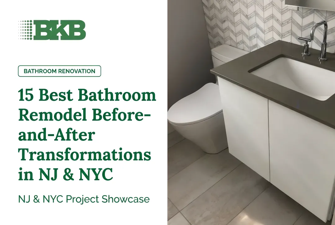 15 Best Bathroom Remodel Before-and-After Transformations in NJ & NYC