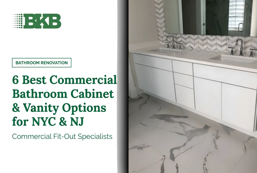 6 Best Commercial Bathroom Cabinet & Vanity Options for NYC & NJ