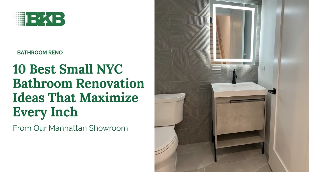 10 Best Small NYC Bathroom Renovation Ideas That Maximize Every Inch