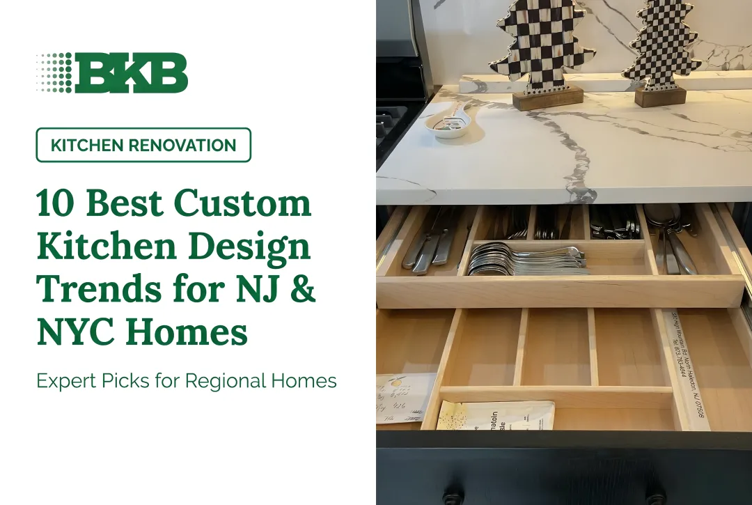 10 Best Custom Kitchen Design Trends for NJ & NYC Homes