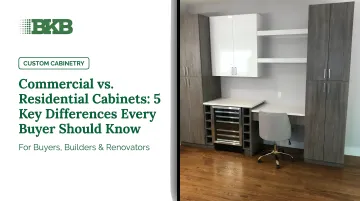 Commercial vs. Residential Cabinets: 5 Key Differences Every Buyer Should Know