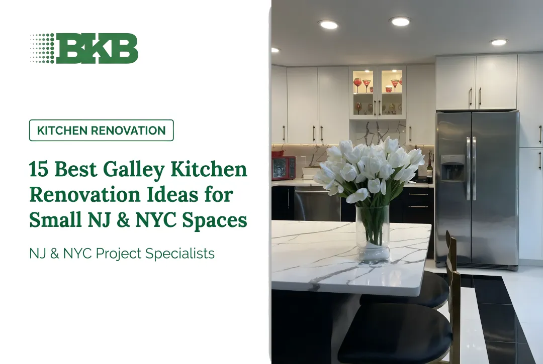 15 Best Galley Kitchen Renovation Ideas for Small NJ & NYC Spaces