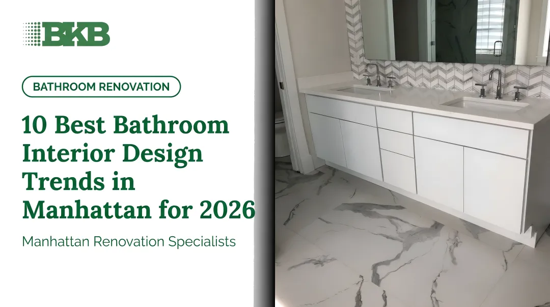 10 Best Bathroom Interior Design Trends in Manhattan for 2026