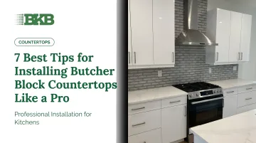 7 Best Tips for Installing Butcher Block Countertops Like a Pro