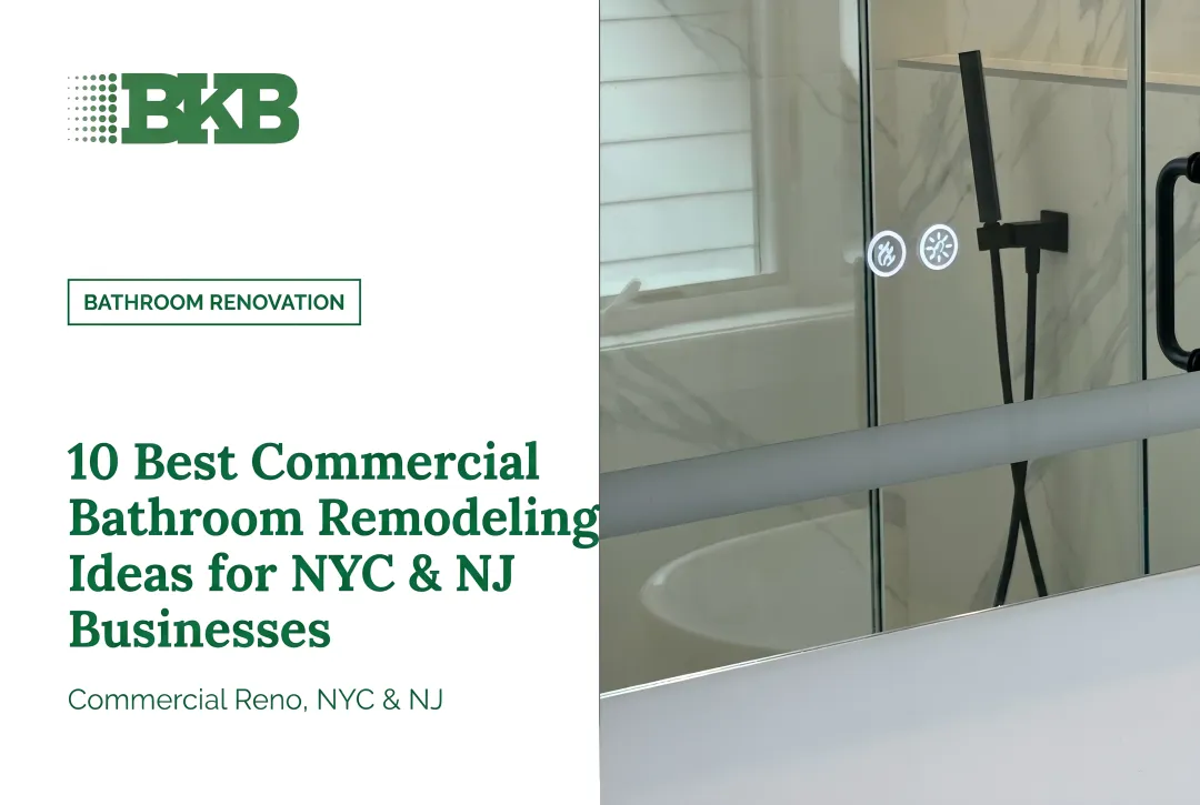 10 Best Commercial Bathroom Remodeling Ideas for NYC & NJ Businesses