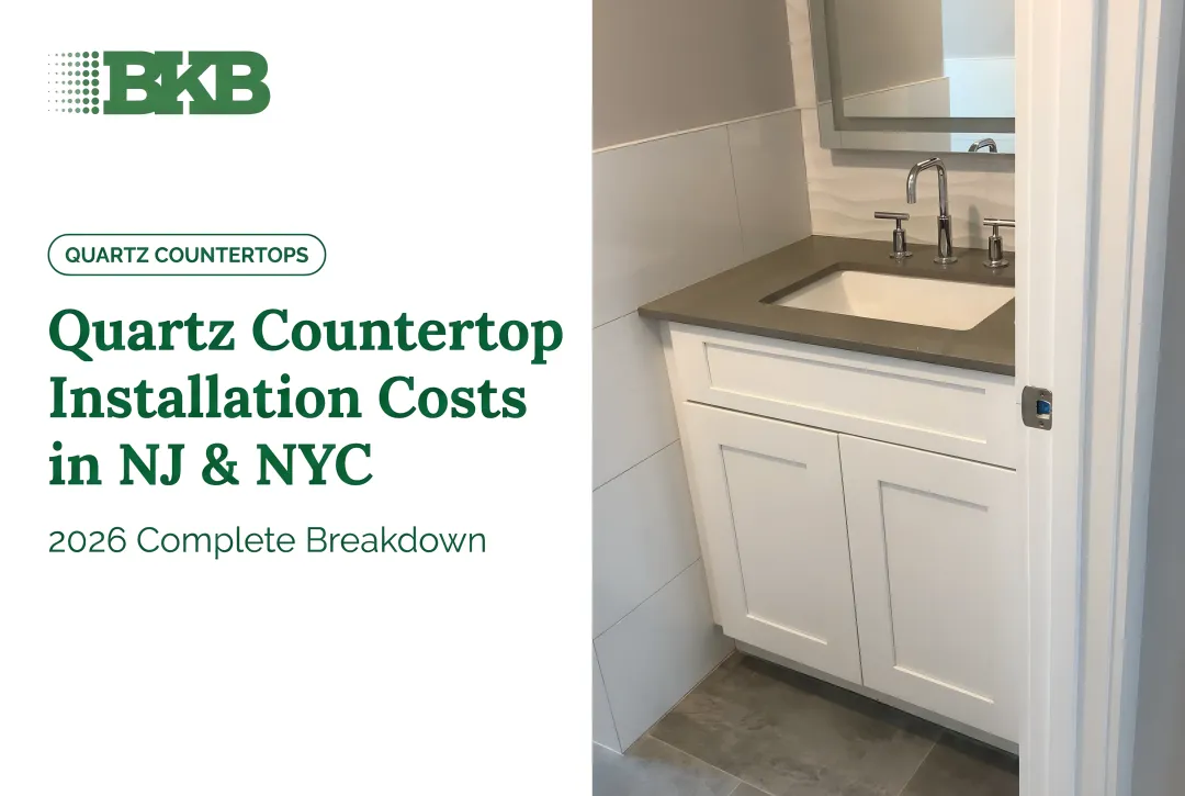 Quartz Countertop Installation Costs in NJ & NYC: 2026 Complete Breakdown