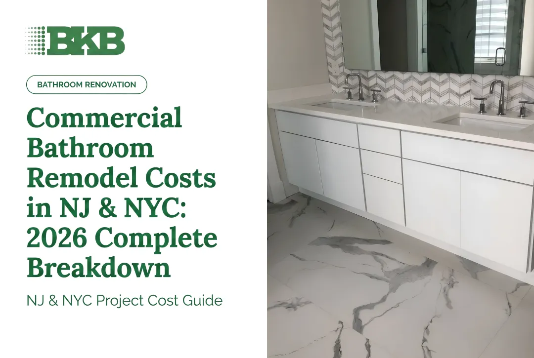 Commercial Bathroom Remodel Costs in NJ & NYC: 2026 Complete Breakdown