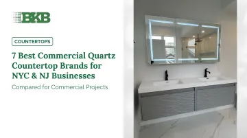 7 Best Commercial Quartz Countertop Brands for NYC &amp; NJ Businesses