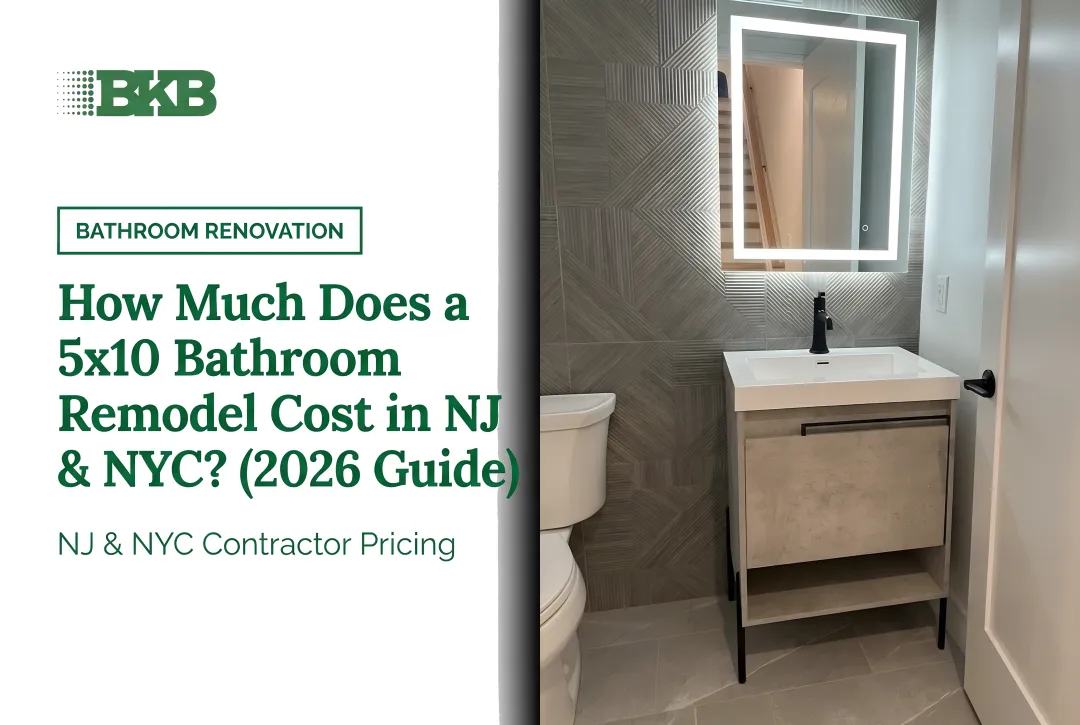 How Much Does a 5x10 Bathroom Remodel Cost in NJ & NYC? (2026 Guide)