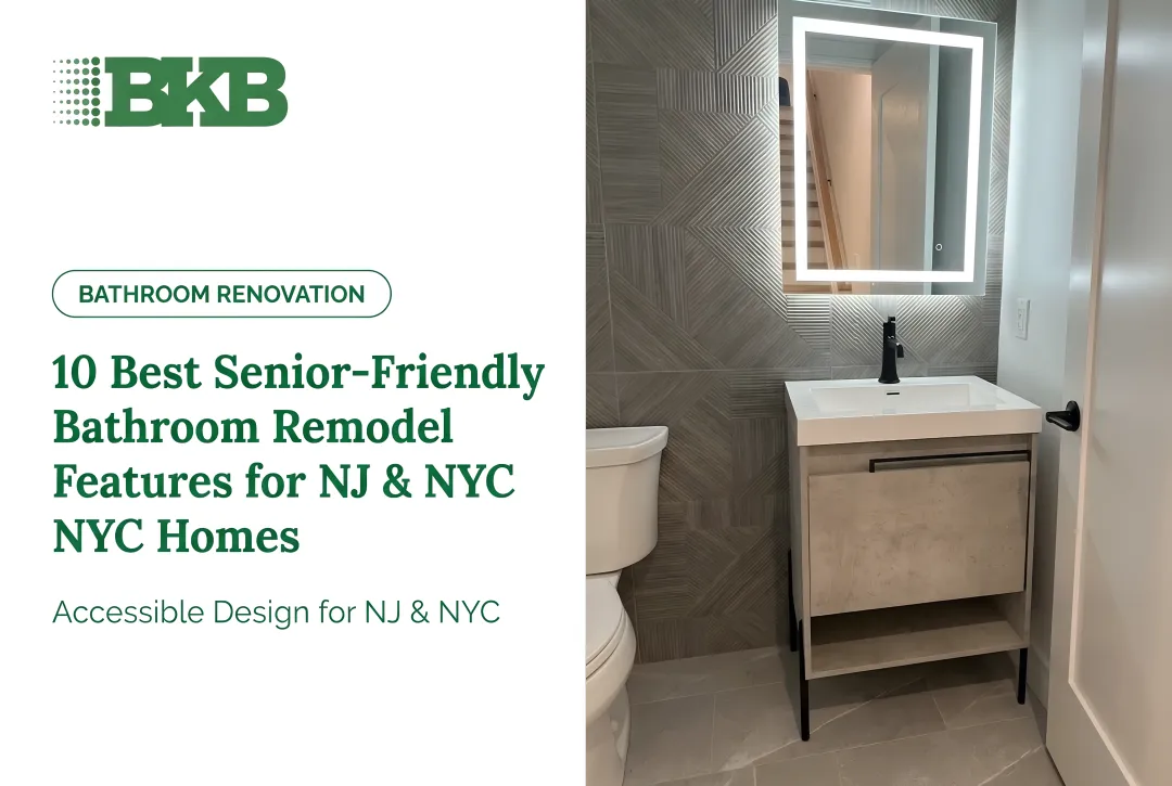 10 Best Senior-Friendly Bathroom Remodel Features for NJ & NYC Homes