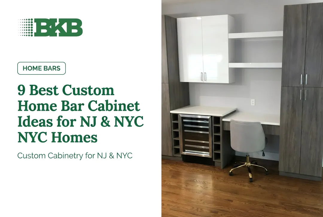 9 Best Custom Home Bar Cabinet Ideas for NJ & NYC Homes