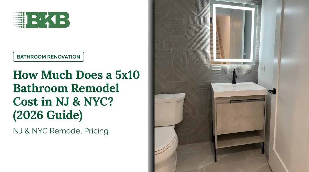 How Much Does a 5x10 Bathroom Remodel Cost in NJ &amp; NYC? (2026 Guide)