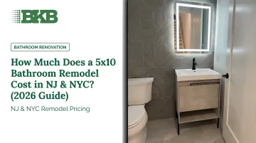 How Much Does a 5x10 Bathroom Remodel Cost in NJ &amp; NYC? (2026 Guide)
