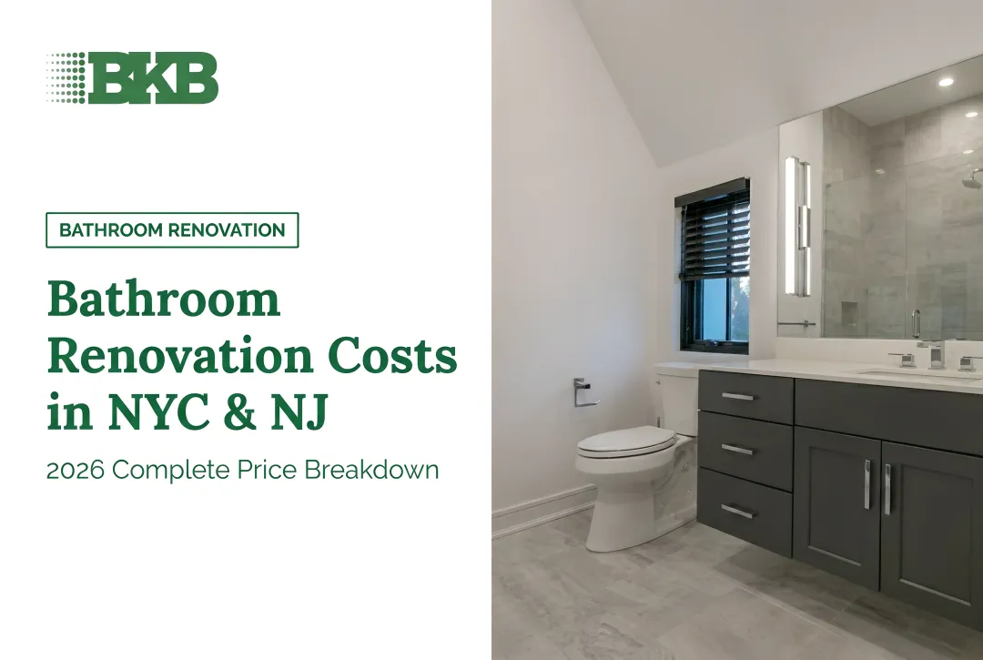 Bathroom Renovation Costs in NYC & NJ: 2026 Complete Price Breakdown