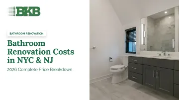 Bathroom Renovation Costs in NYC &amp; NJ: 2026 Complete Price Breakdown
