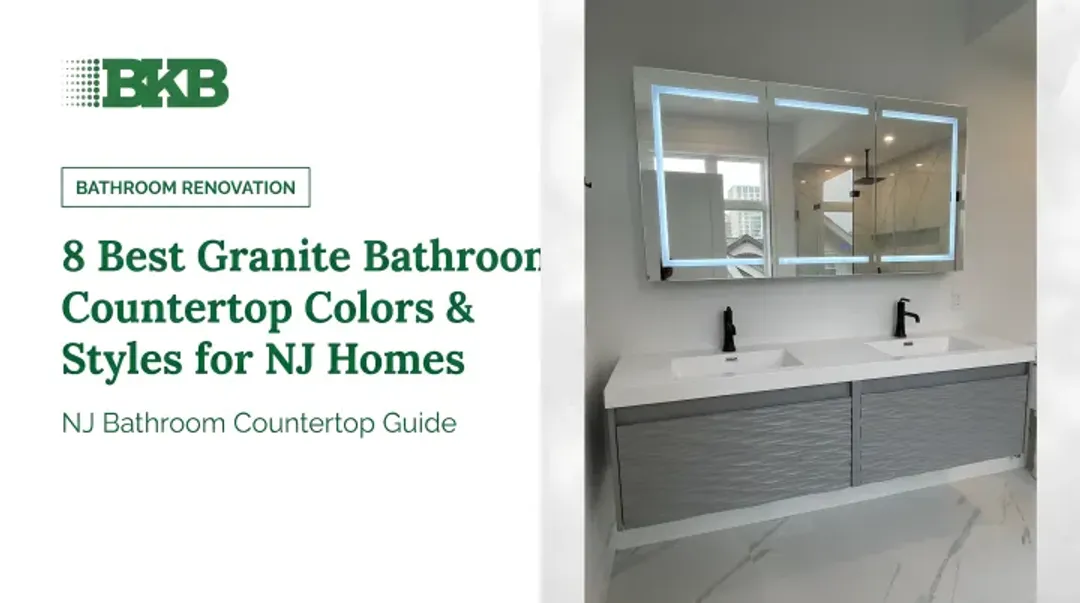 8 Best Granite Bathroom Countertop Colors &amp; Styles for NJ Homes