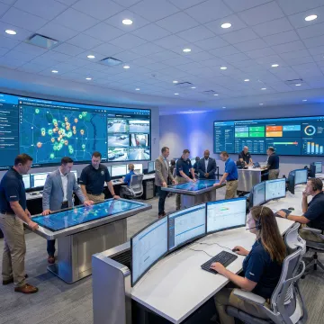 Emergency operations center with disaster case management technology during emergency response coordination