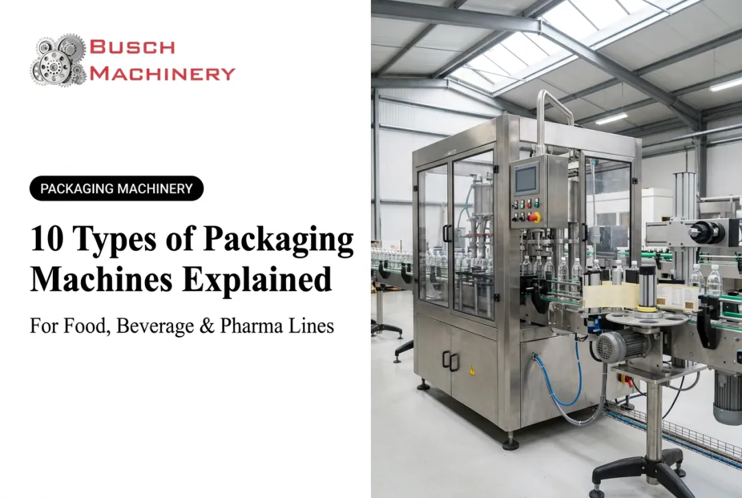 10 Types of Packaging Machines Explained