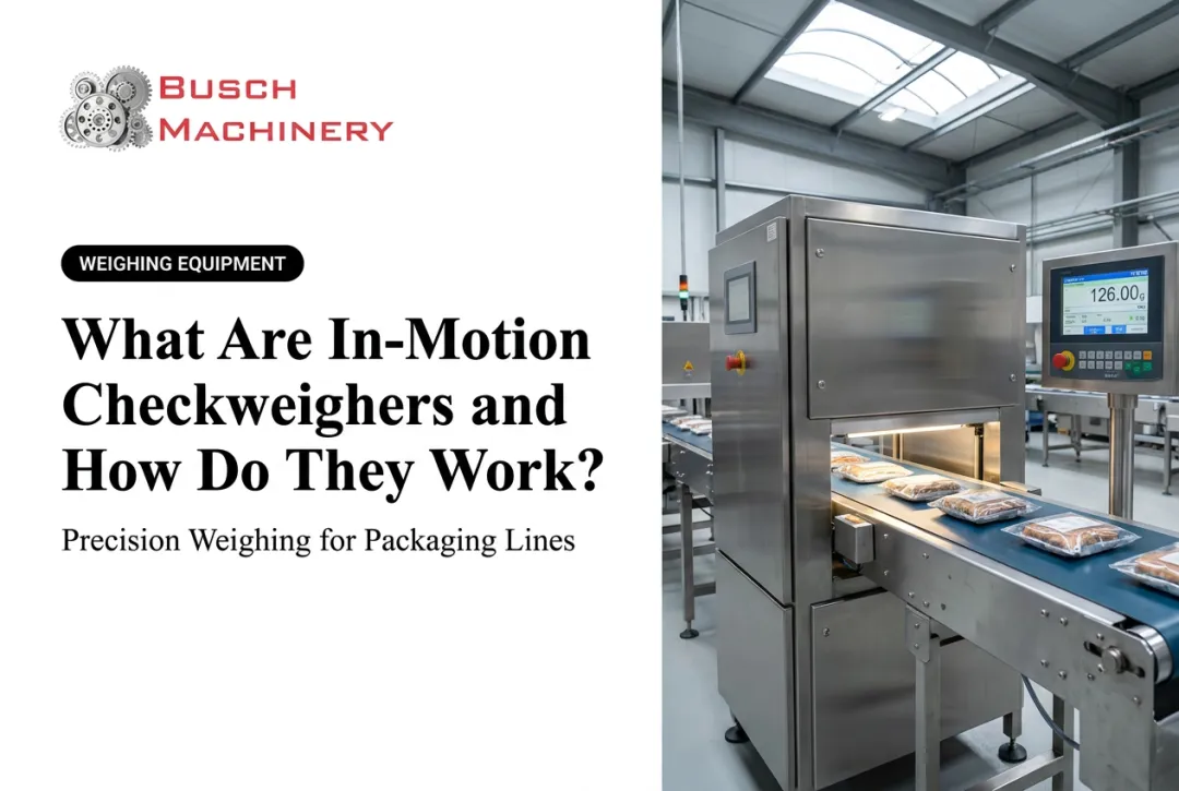 What Are In-Motion Checkweighers and How Do They Work?