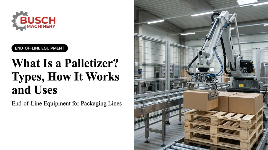 What Is a Palletizer? Types, How It Works and Uses