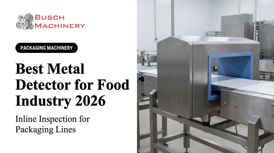 Best Metal Detector for Food Industry 2026