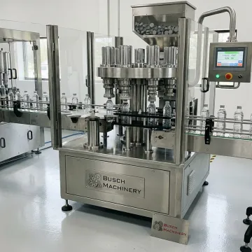 Food and beverage bottle capping