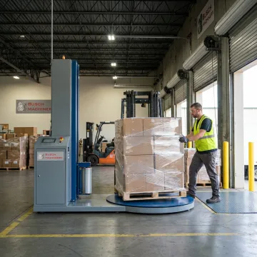 Warehouse and Distribution stretch wrapping