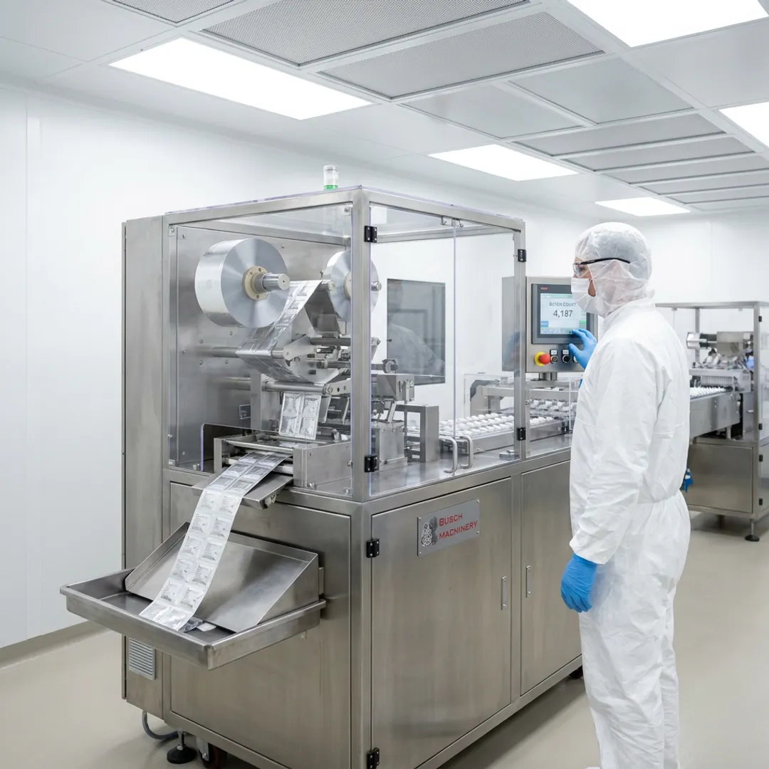 Pharmaceutical industry automatic sealing