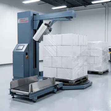Pharmaceutical and Chemical industry stretch wrapping