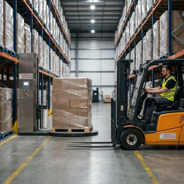 Warehousing and Distribution stretch wrapping