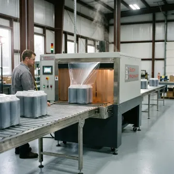 Chemical & Industrial shrink wrap machine