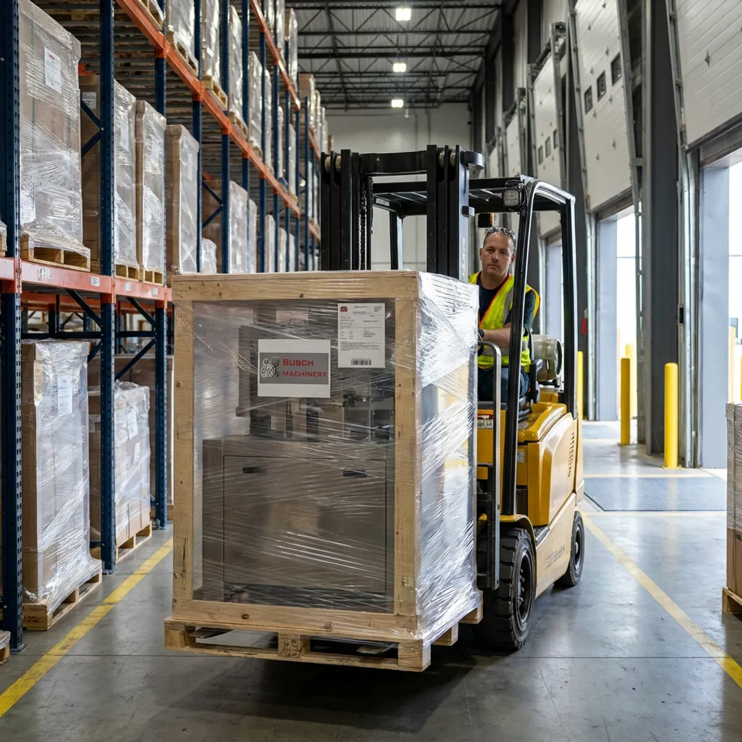 Warehousing & Distribution industry pallet wrapping