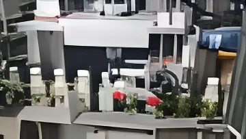 Cosmetics bottle labeling