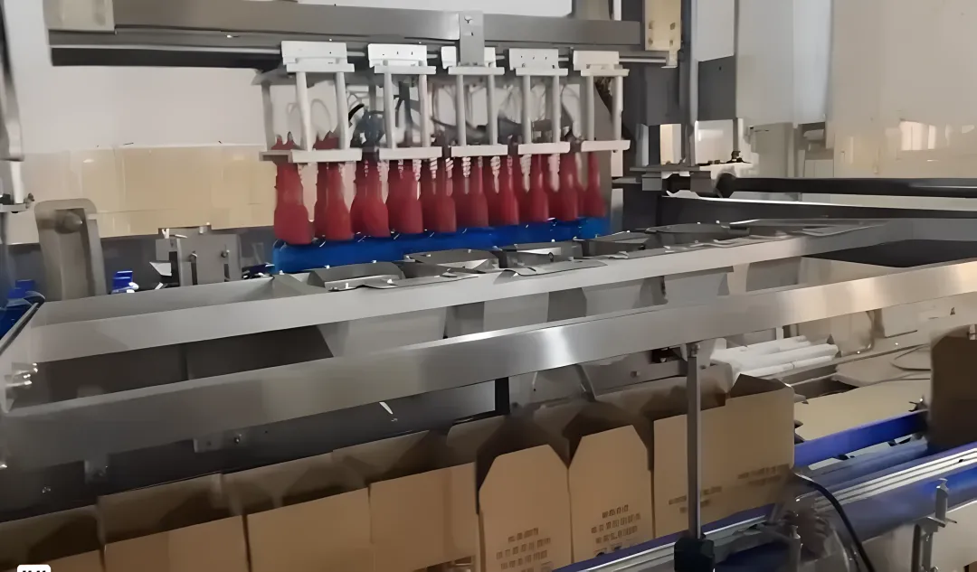 Chemical bottle filling