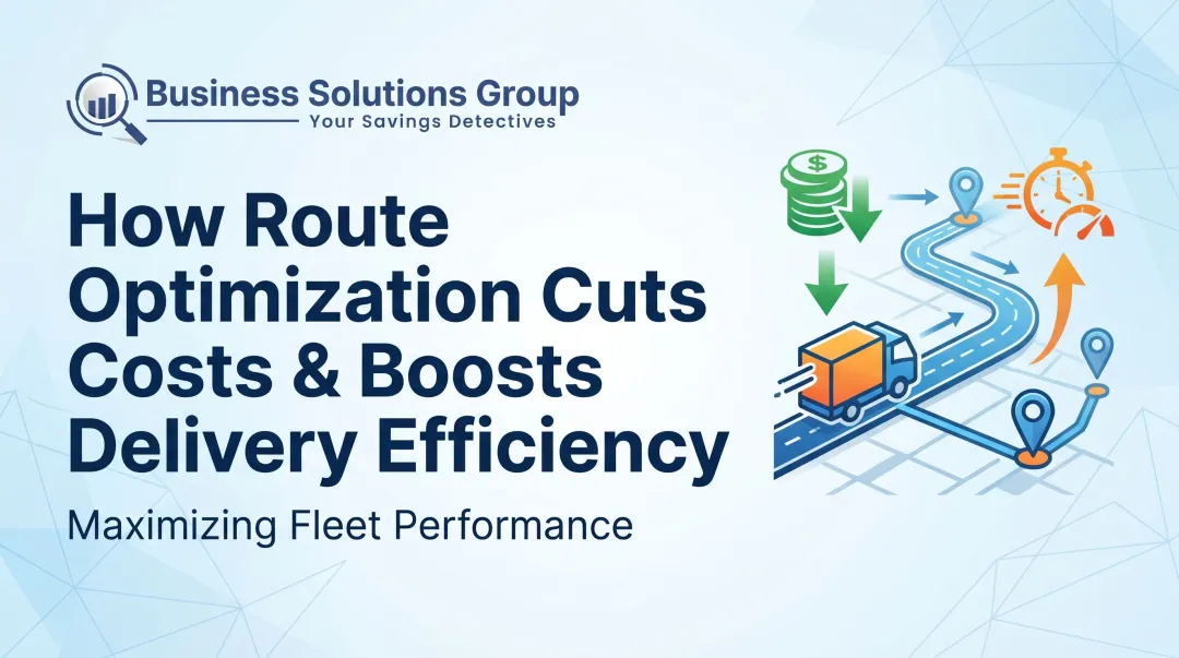 How Route Optimization Cuts Costs & Boosts Delivery Efficiency