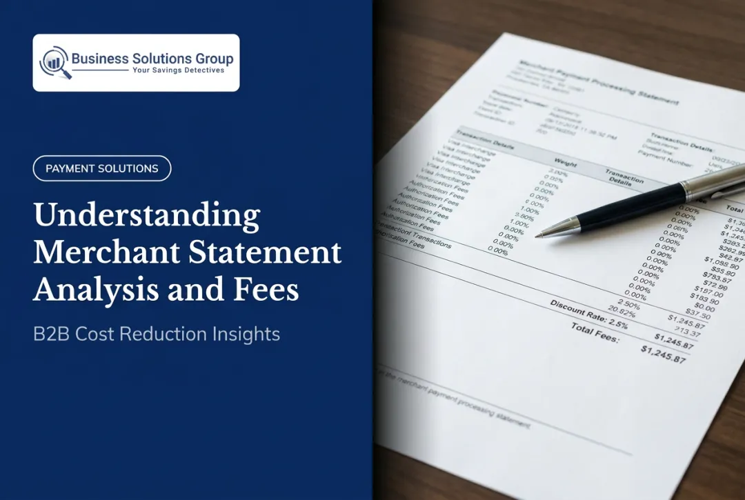 Understanding Merchant Statement Analysis and Fees