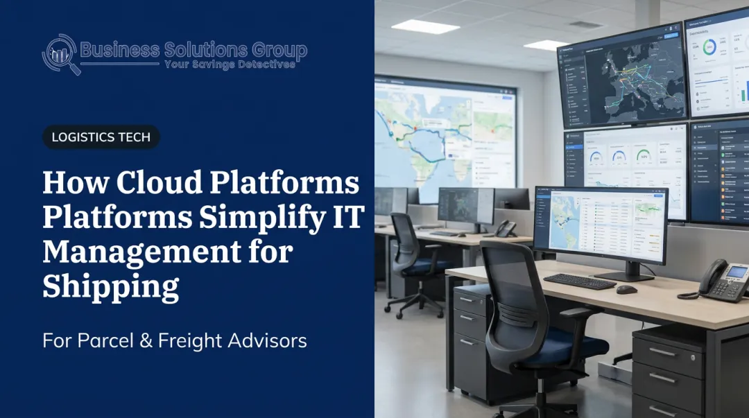 How Cloud Platforms Simplify IT Management for Shipping